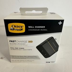 OtterBox Shimmer 20W + 30W Fast Charge Duel Port USB-C Wall Power Charger